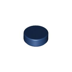 LEGO Dark Blue Tile 1 x 1 Round (35381 / 98138)