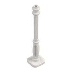LEGO White Lamp Post 2 x 2 x 7 with 4 Base Grooves (11062)