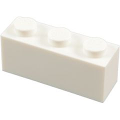 LEGO White Brick 1 x 3 (3622)