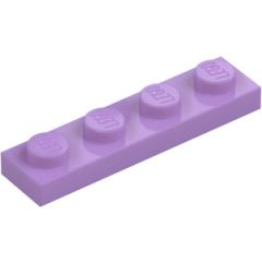 LEGO Medium Lavender Plate 1 x 4 (3710)
