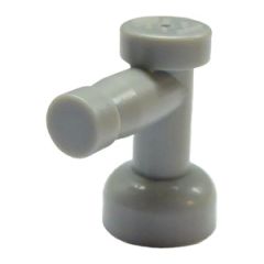 LEGO Medium Stone Gray Tap 1 x 1 without Hole in End (4599)