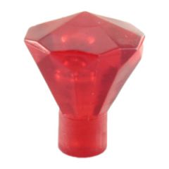 LEGO Transparent Red Diamond (28556 / 30153)