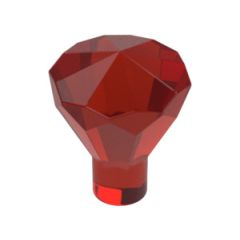 LEGO Transparent Red Diamond (28556 / 30153)