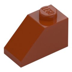 LEGO Dark Orange Slope 1 x 2 (45°) (3040 / 6270)