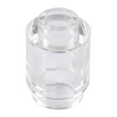 LEGO Transparent Brick 1 x 1 Round with Open Stud (3062 / 30068)