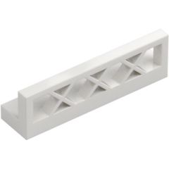LEGO White Fence 1 x 4 x 1 Lattice (3633)