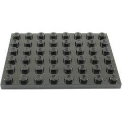 LEGO Black Plate 6 x 8 (3036)