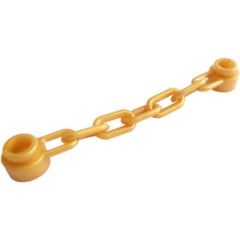 LEGO Pearl Gold Chain with 5 Links (39890 / 92338)