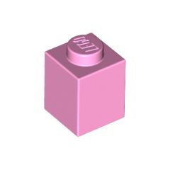 LEGO Bright Pink Brick 1 x 1 (3005)