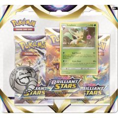 Brilliant Stars 3-Booster Blister Pack - Leafeon