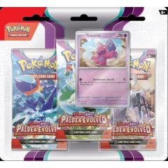 Paldea Evolved 3-Booster Blister Pack - Tinkatink