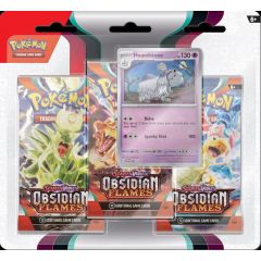 Obsidian Flames 3-Booster Blister Pack - Houndstone